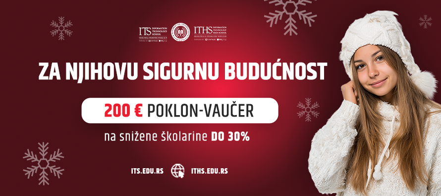 Započnite novu godinu najboljom investicijom: IT obrazovanje uz dodatni poklon od 200 evra na već snižene cene!